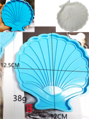 Epoksi Reçine Alçı Midye Bardak Altlığı Kalıbı 2