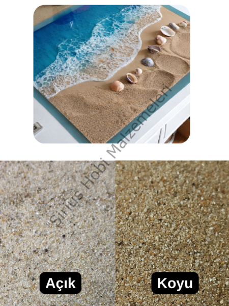 Epoksi Tasarım Kumu 100 Gram