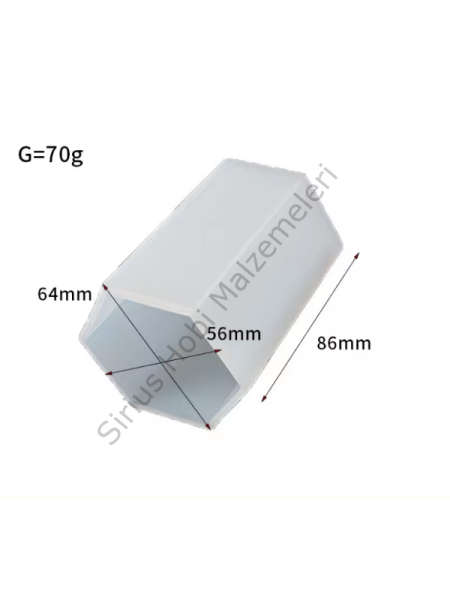 Epoksi Mum Altıgen Kalıbı