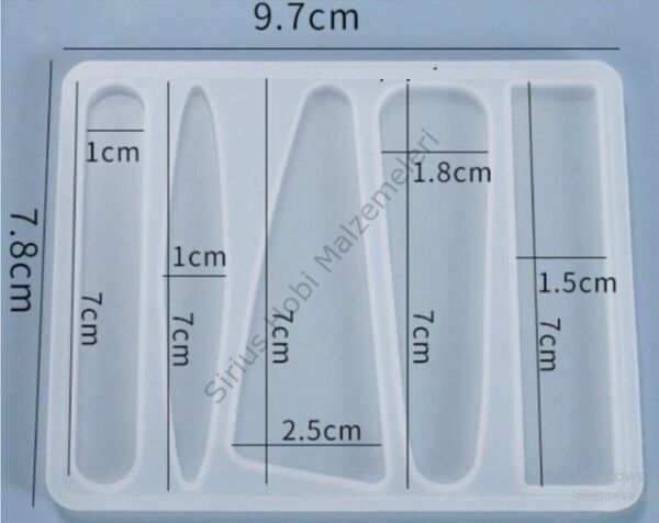 Epoksi Reçine Toka Silikon Kalıbı