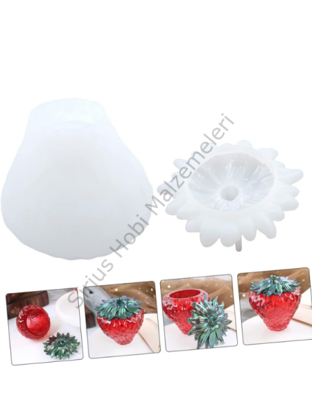 Epoksi Alçı Çilek Kutusu Kalıbı