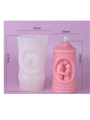 Aromaterapi Sevgililer Günü Mum Kalıbı