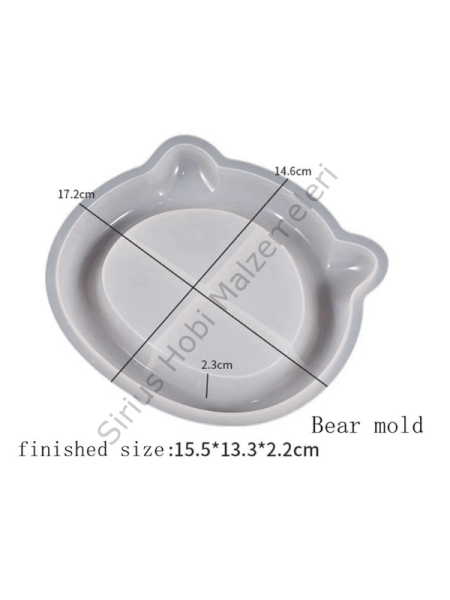 Epoksi Reçine Alçı Tabak Sunumluk Kalıpları