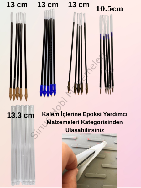 Epoksi Reçine  Kalem Silikon  Kalıbı