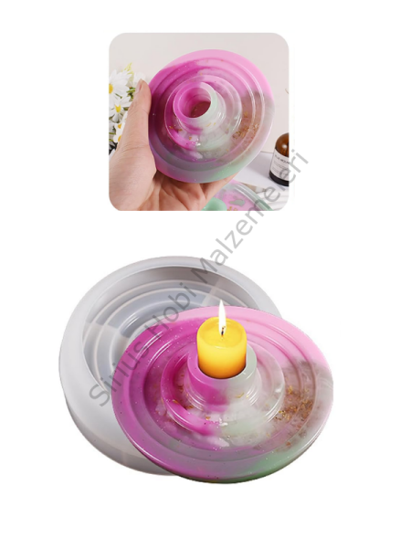 Epoksi Alçı Mumluk Şamdanlık Kalıpları