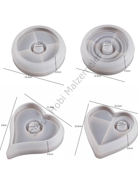 Epoksi Alçı Mumluk Şamdanlık Kalıpları