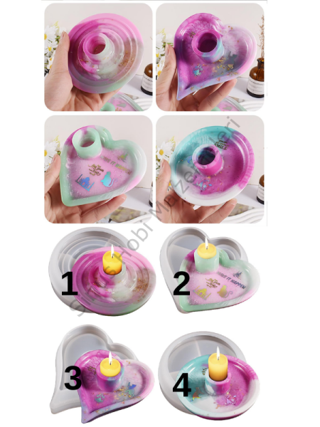 Epoksi Alçı Mumluk Şamdanlık Kalıpları