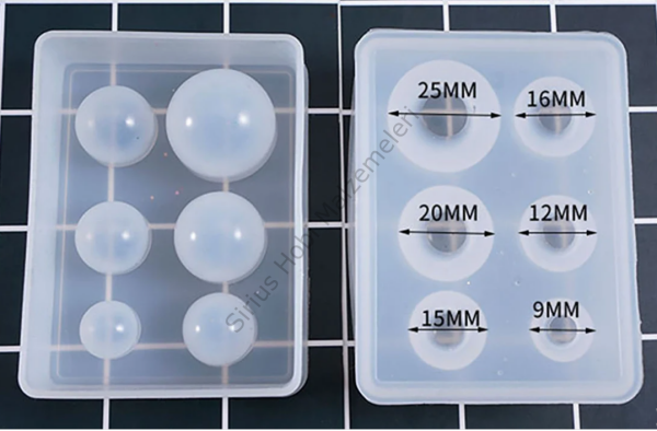 Epoksi Kalıp Reçine Küre Kalıbı