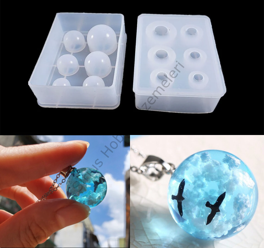 Epoksi Kalıp Reçine Küre Kalıbı