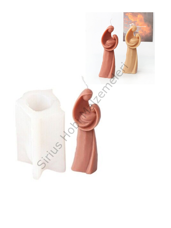 Aromaterapi Anne Bebek Mum Kalıbı