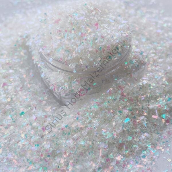 Epoksi Chunky Glitters  White Finex 4gr