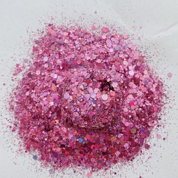 Epoksi Chunky Glitters Lila3 4 gr