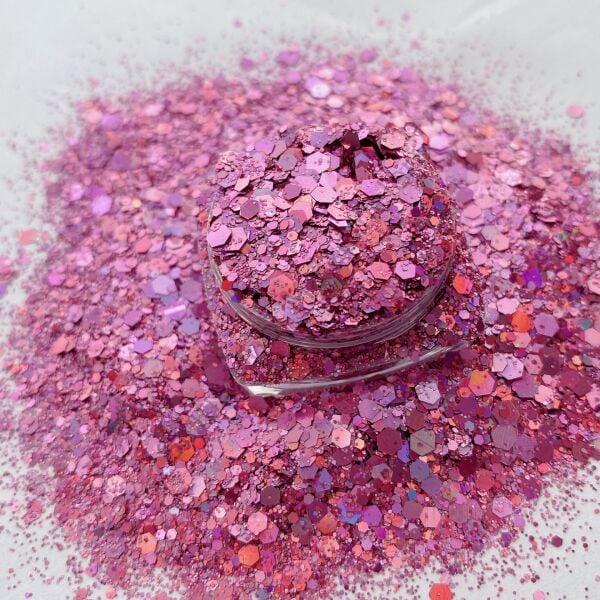 Epoksi Chunky Glitters Lila3 4 gr