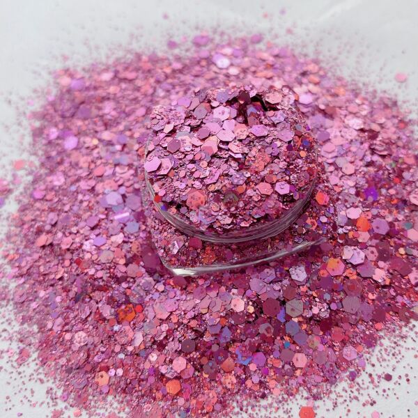Epoksi Chunky Glitters Lila3 4 gr