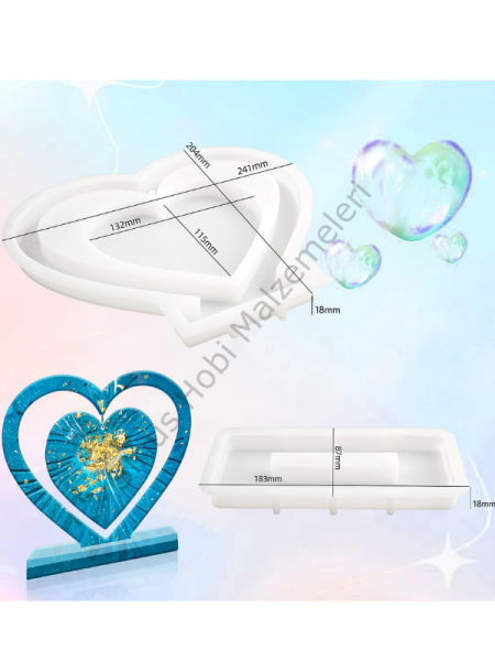 Epoksi Reçine Fotoğraf Çerçevesi Tasarım Kalıbı