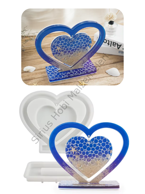 Epoksi Reçine Fotoğraf Çerçevesi Tasarım Kalıbı