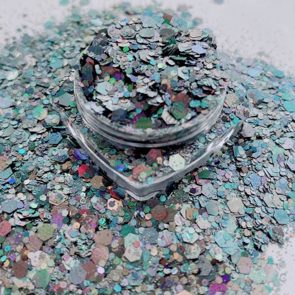 Epoksi Chunky Glitters Night Black 2  4 gr
