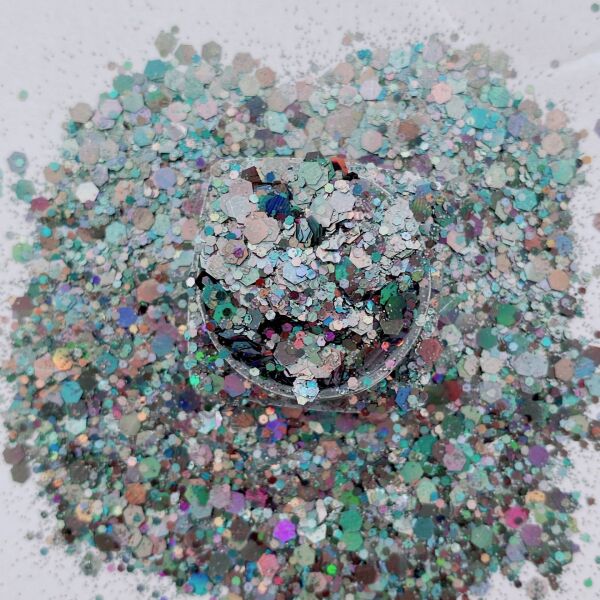 Epoksi Chunky Glitters Night Black 2  4 gr