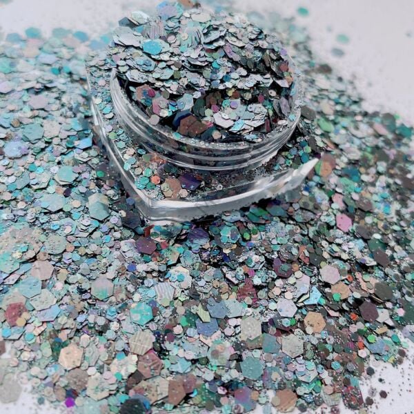 Epoksi Chunky Glitters Night Black 2  4 gr