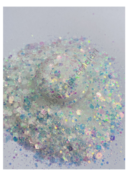Epoksi Chunky Glitters White 1 4 gr