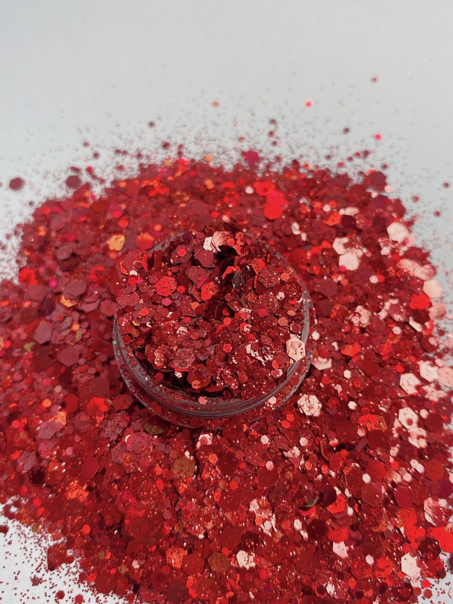 Epoksi Chunky Glitters Red 4 gr