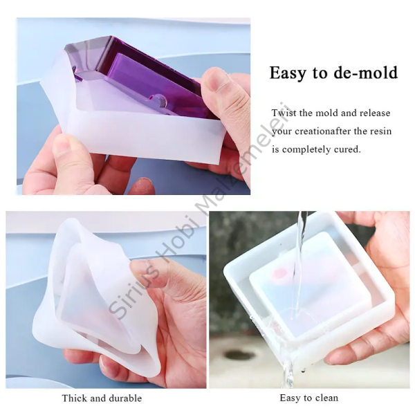 Epoksi Reçine Kültablası Küllük Kalıpları