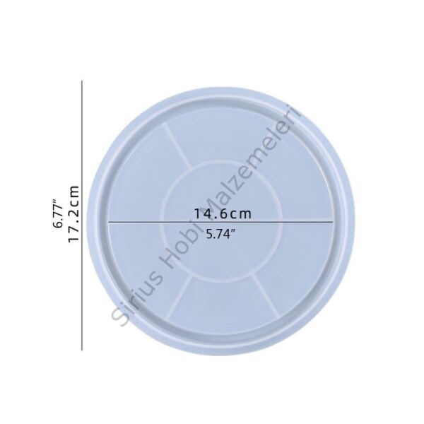 Epoksi 15.5cm Round Mold