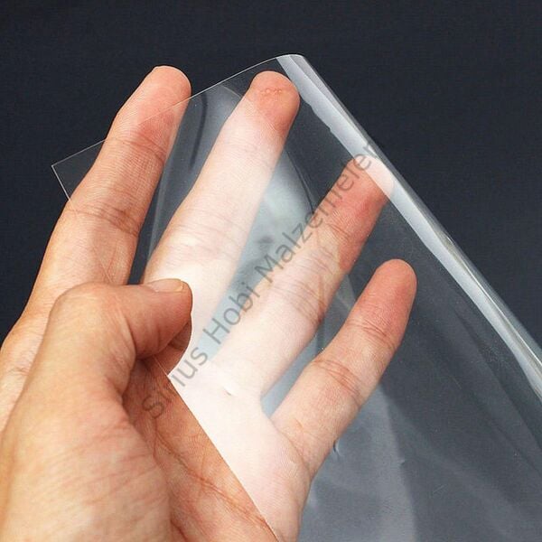 Asetat Şeffaf Shakers vs için A4 -5 adet