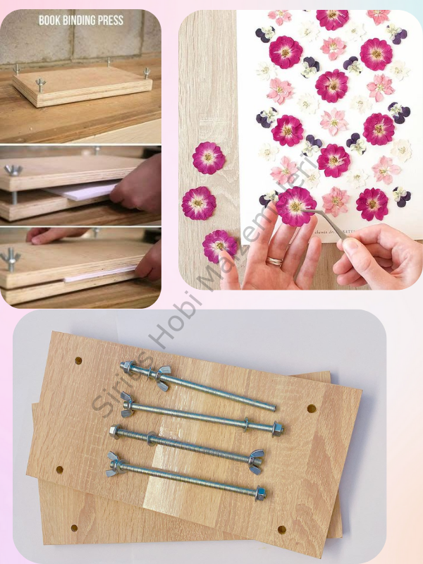 Epoksi Reçine Çiçek Press Seti