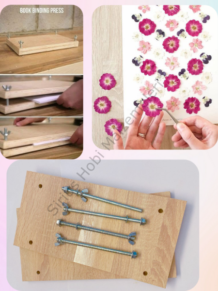 Epoksi Reçine Çiçek Press Seti