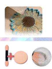 Epoksi Reçine Mica Powder Chameleon Pigment Uygulamaları İçin 2li Sünger Seti