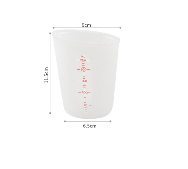 Epoksi Reçine 250 ml Dereceli Beher Karıştırma Kabı