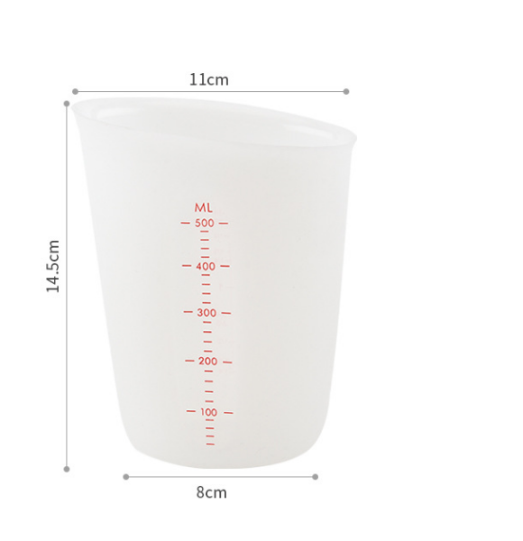 Epoksi Reçine 500 ml Dereceli Beher Karıştırma Kabı