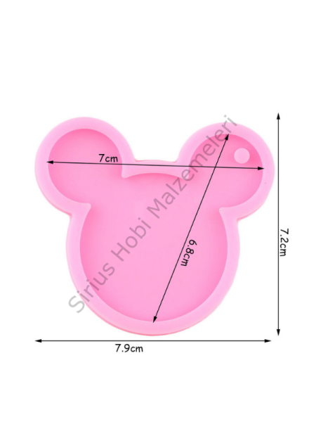 Epoksi Mickey Anahtarlık Kalıbı