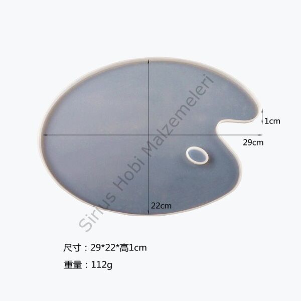 Epoksi Boya Paleti Kalıbı