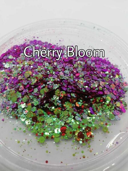Epoksi Chunky Glitters Cherry Bloom 4 gr