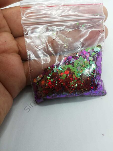 Epoksi Chunky Glitters Cherry Bloom 4 gr