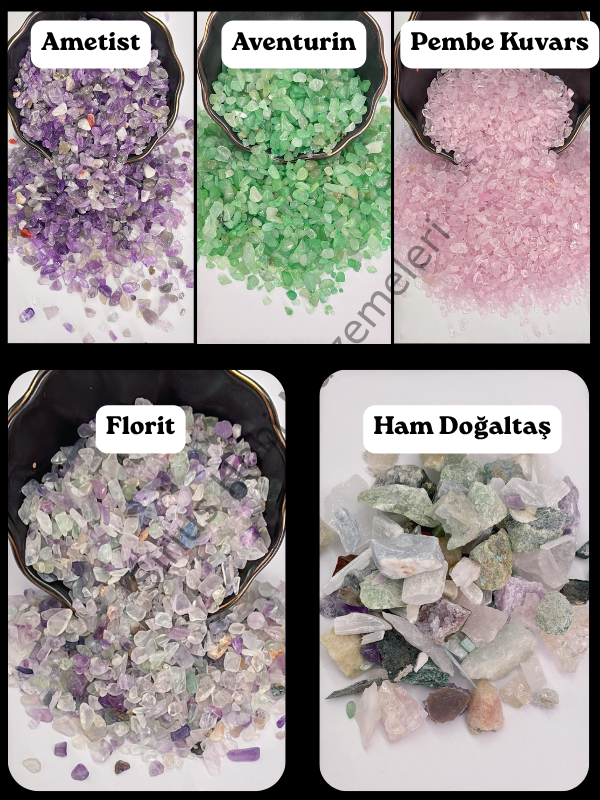 Epoksi Tasarımlarınız için Doğaltaş Modelleri 20 gr