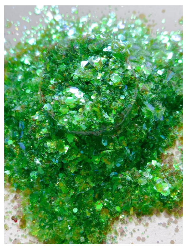 Epoksi Chunky Glitters Apple Green 3-4gr