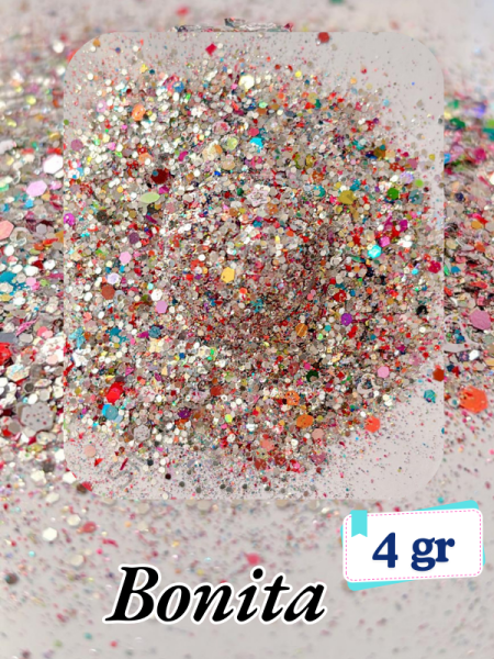 Epoksi- Mum-Makyaj-Tırnak-Sabun Simi Pulu Glitter Bonita 4 gr