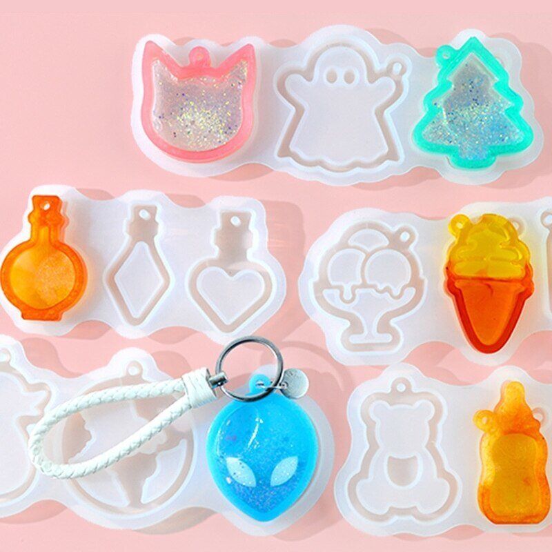 Epoksi Çoklu Anahtarlık Shakers Kalıpları