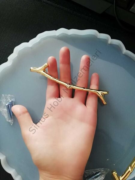 Epoksi 25cm Tepsi Kalıbı Seti