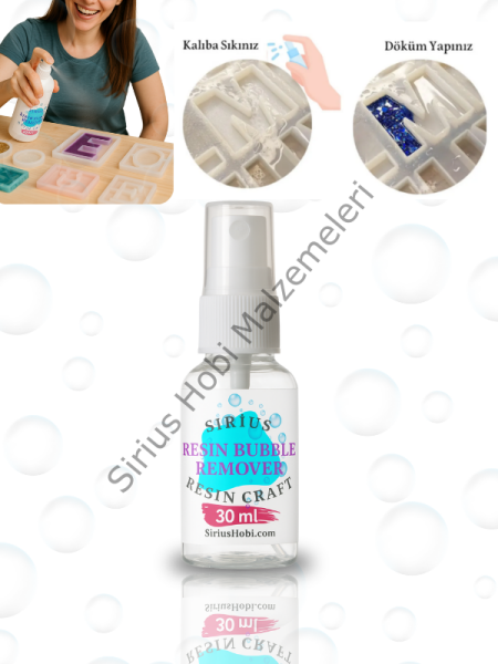 Epoksi Reçine Baloncuk Yok edici Sprey 30ml