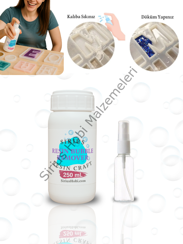 Epoksi Reçine Baloncuk Yok edici Sprey 30ml