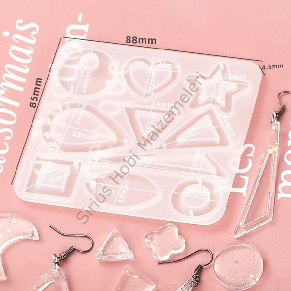 Epoksi Küpe Kalıbı