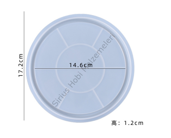 Epoksi 14.5 cm Sunumluk Kalıbı
