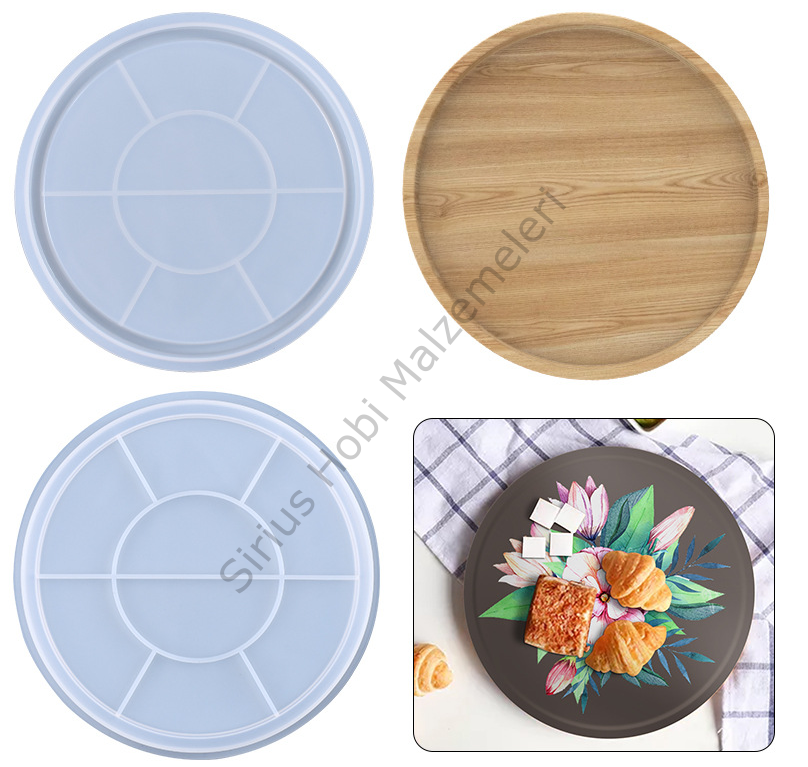 Epoksi 14.5 cm Sunumluk Kalıbı