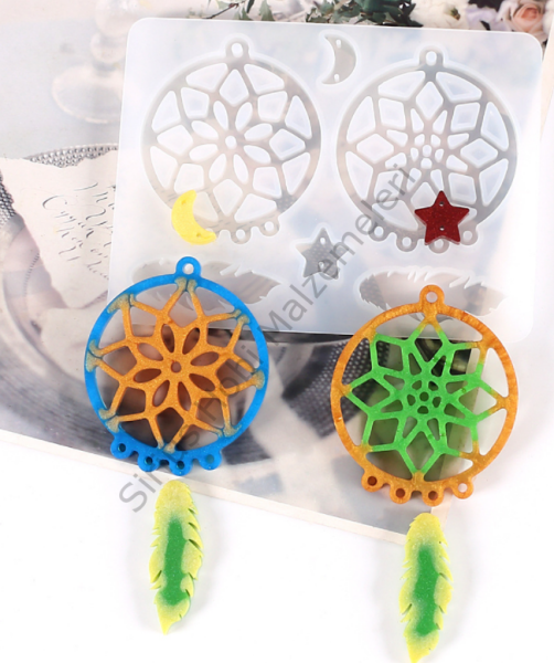 Epoksi Rüya Avcısı Anahtarlık Kalıbı