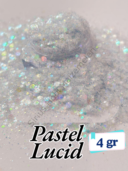 Epoksi- Mum-Makyaj-Tırnak-Sabun Simi Pulu Pastel Lucid 4gr