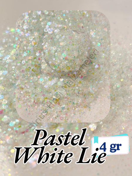 Epoksi- Mum-Makyaj-Tırnak-Sabun Simi Pulu Pastel White Lie 4 gr